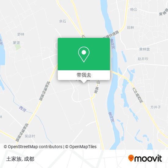 土家族地图