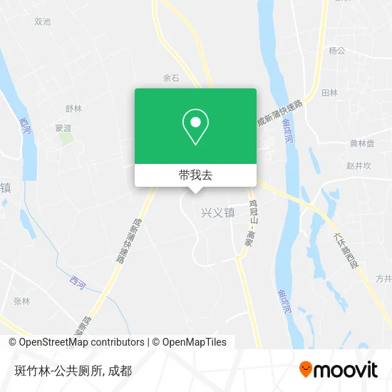 斑竹林-公共厕所地图
