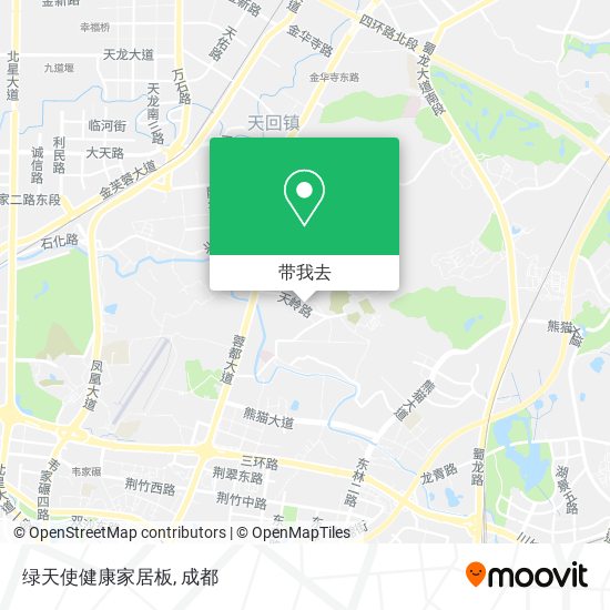 绿天使健康家居板地图