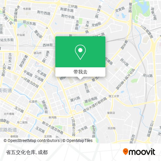 省五交化仓库地图