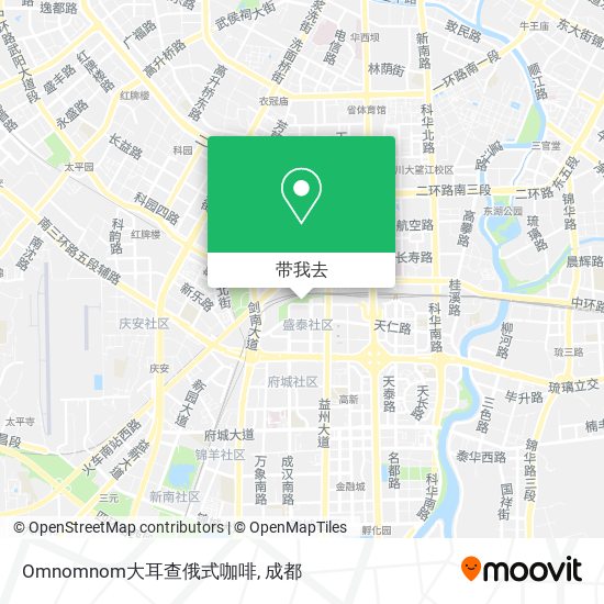 Omnomnom大耳查俄式咖啡地图