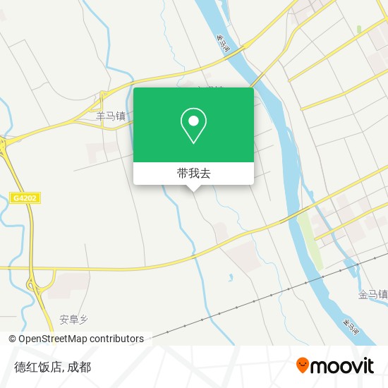 德红饭店地图
