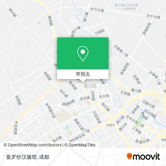 曼罗纱汉服馆地图