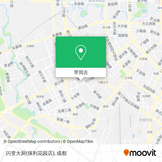 闪变大厨(保利花园店)地图