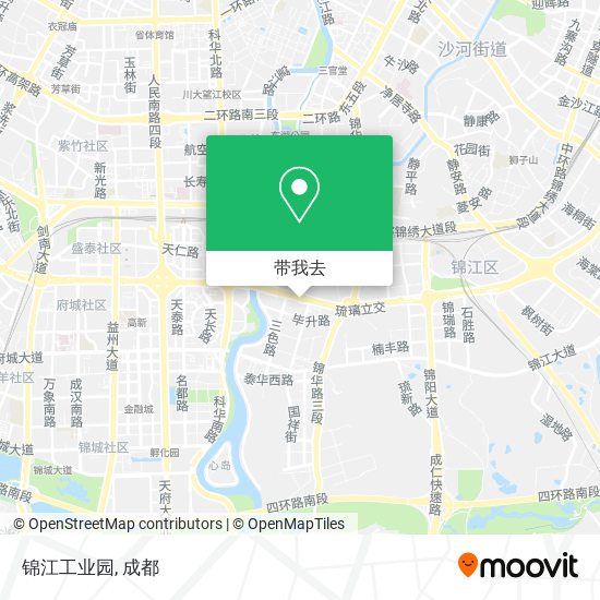 锦江工业园地图