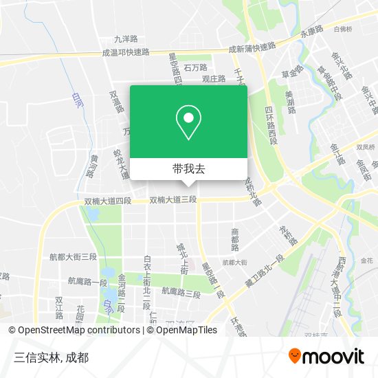 三信实林地图