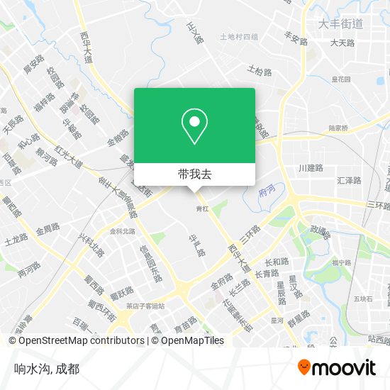 响水沟地图