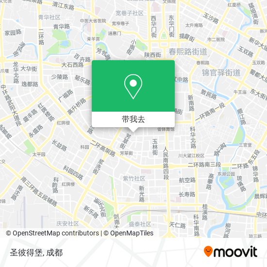 圣彼得堡地图