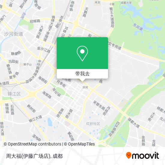 周大福(伊藤广场店)地图