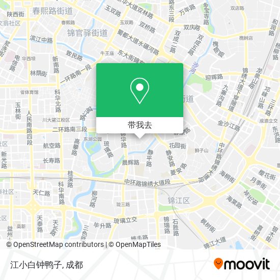 江小白钟鸭子地图