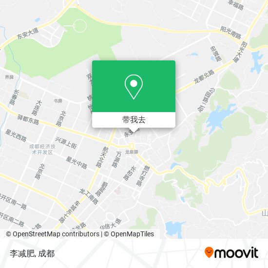 李减肥地图