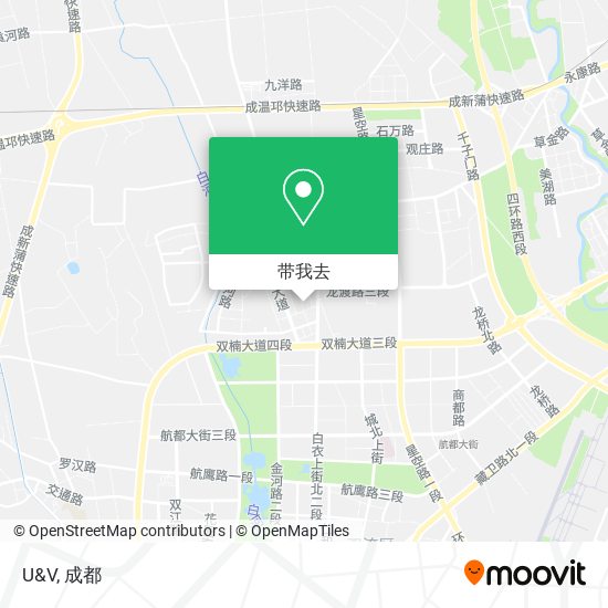 U&V地图