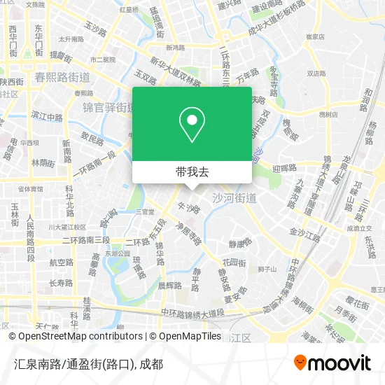 汇泉南路/通盈街(路口)地图