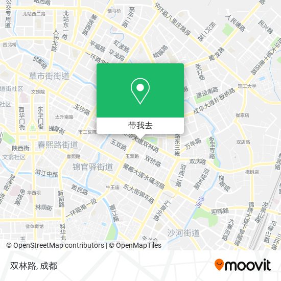 双林路地图