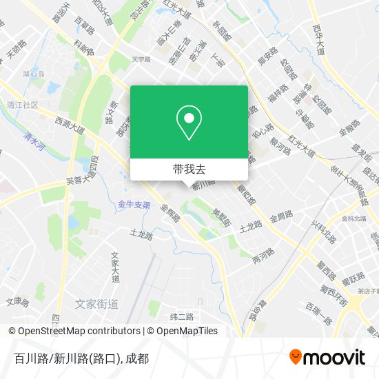 百川路/新川路(路口)地图