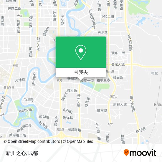 新川之心地图