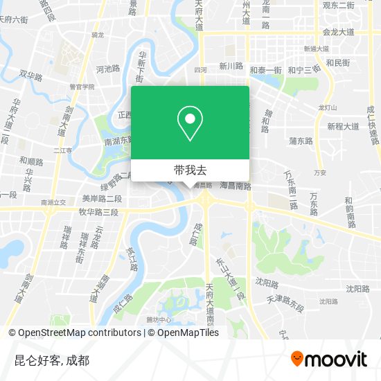 昆仑好客地图