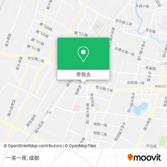 一茶一座地图