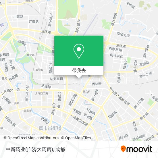 中新药业(广济大药房)地图