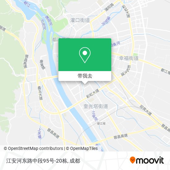 江安河东路中段95号-20栋地图