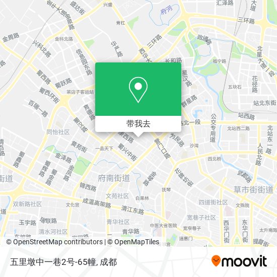 五里墩中一巷2号-65幢地图