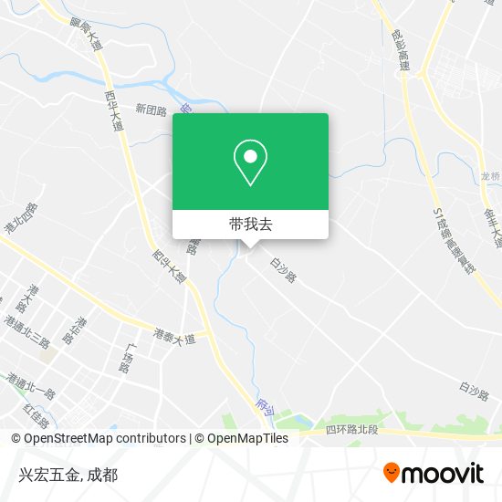 兴宏五金地图