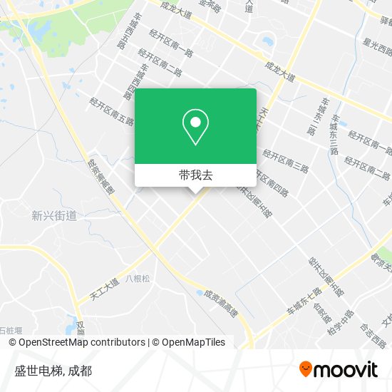 盛世电梯地图