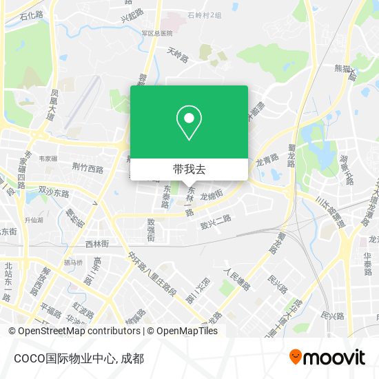 COCO国际物业中心地图
