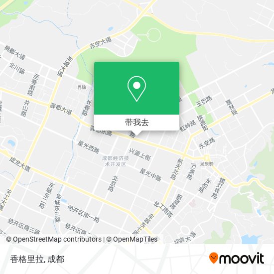 香格里拉地图