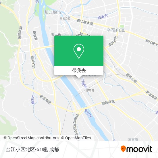金江小区北区-61幢地图