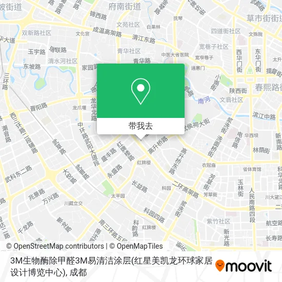 3M生物酶除甲醛3M易清洁涂层(红星美凯龙环球家居设计博览中心)地图