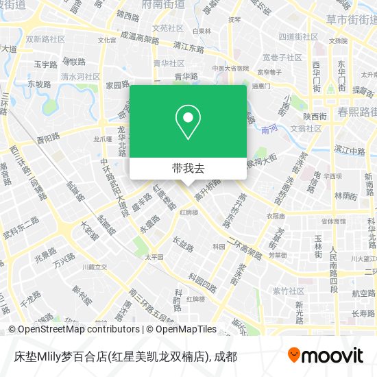 床垫Mlily梦百合店(红星美凯龙双楠店)地图