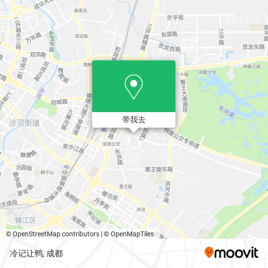冷记让鸭地图