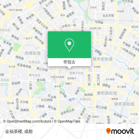 金福茶楼地图