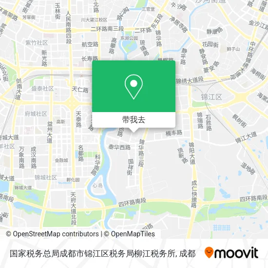 国家税务总局成都市锦江区税务局柳江税务所地图