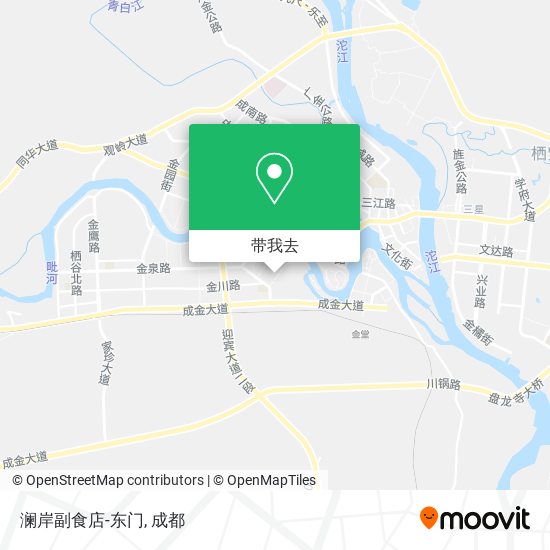 澜岸副食店-东门地图