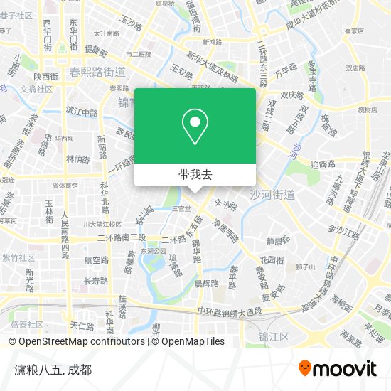 瀘粮八五地图