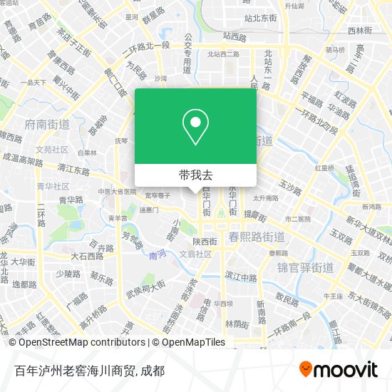 百年泸州老窖海川商贸地图