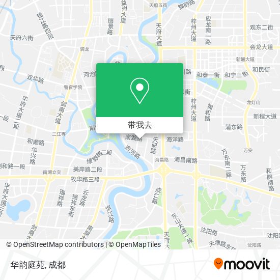 华韵庭苑地图