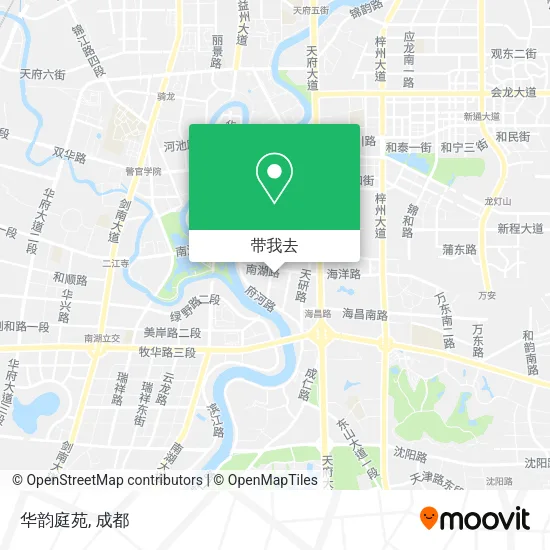 华韵庭苑地图