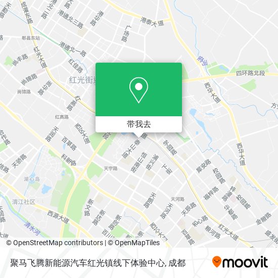 聚马飞腾新能源汽车红光镇线下体验中心地图
