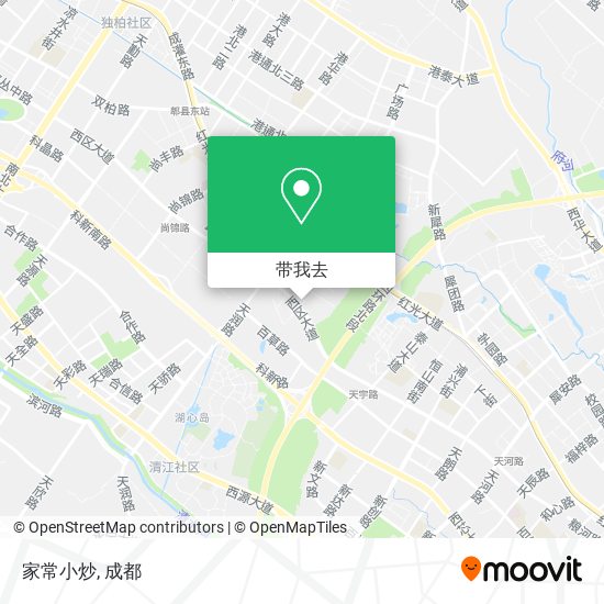 家常小炒地图