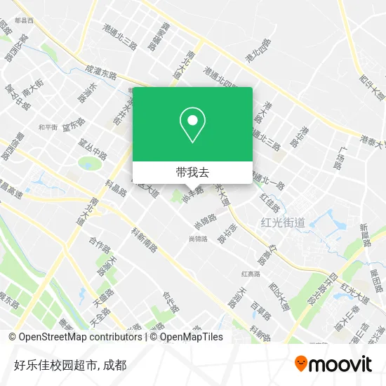 好乐佳校园超市地图