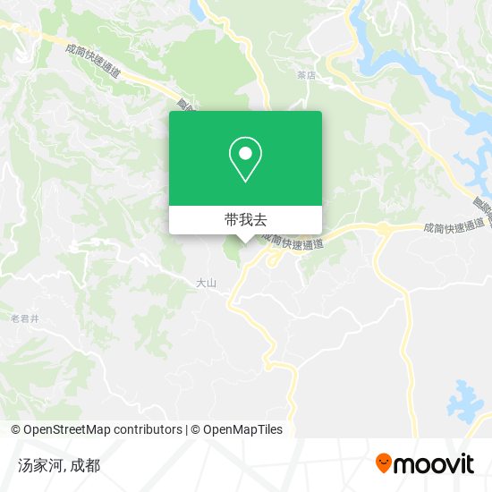 汤家河地图