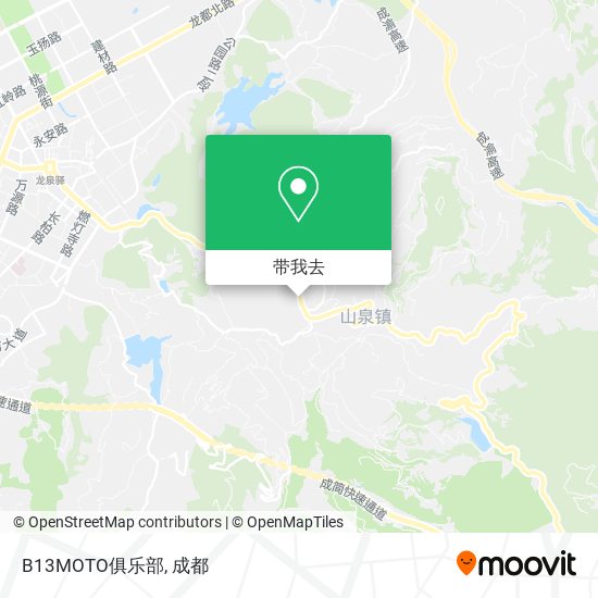B13MOTO俱乐部地图