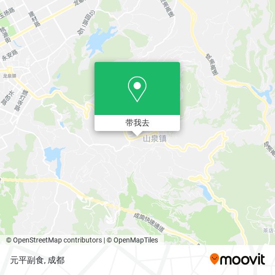 元平副食地图