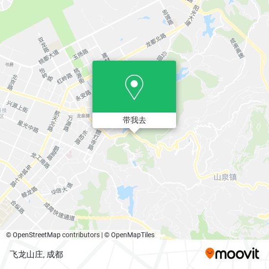 飞龙山庄地图