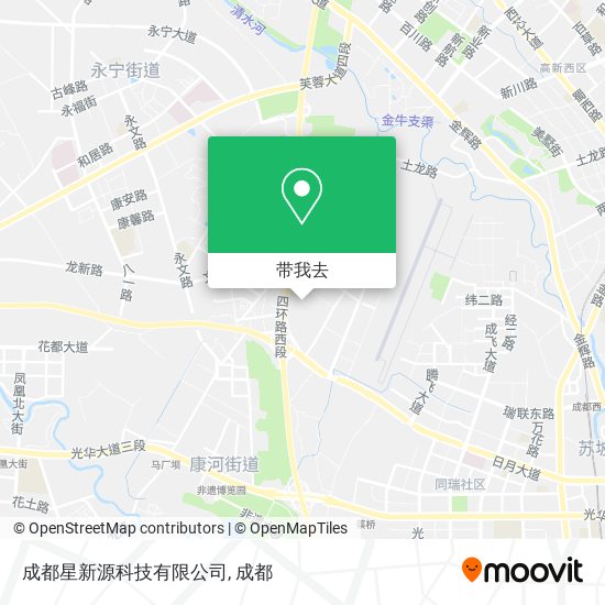 成都星新源科技有限公司地图