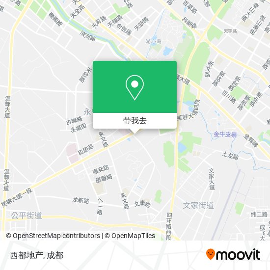 西都地产地图