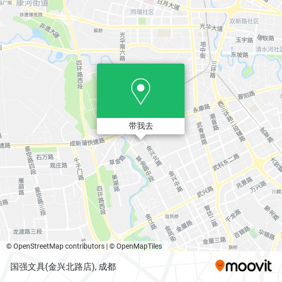 国强文具(金兴北路店)地图